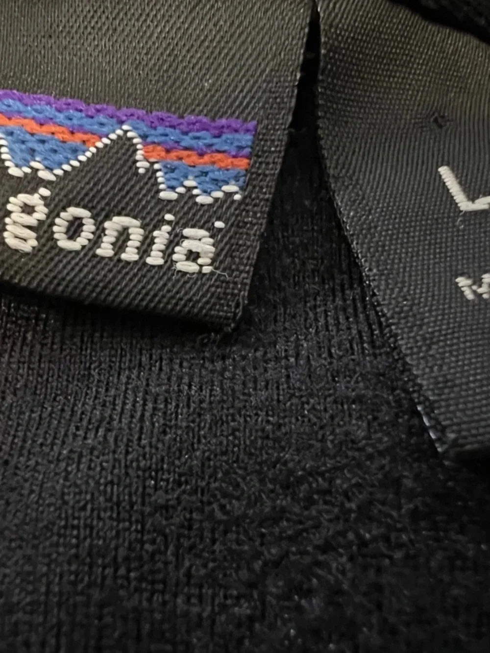 Vintage Patagonia Cold Weather Running Sweatshirt Jacket unisex Black Large
